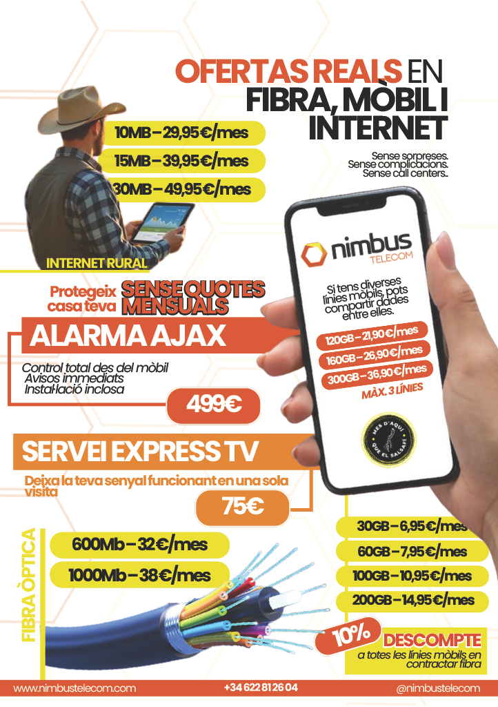 Ofertas Nimbus Telecom